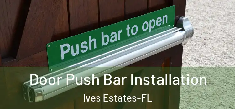 Door Push Bar Installation Ives Estates-FL
